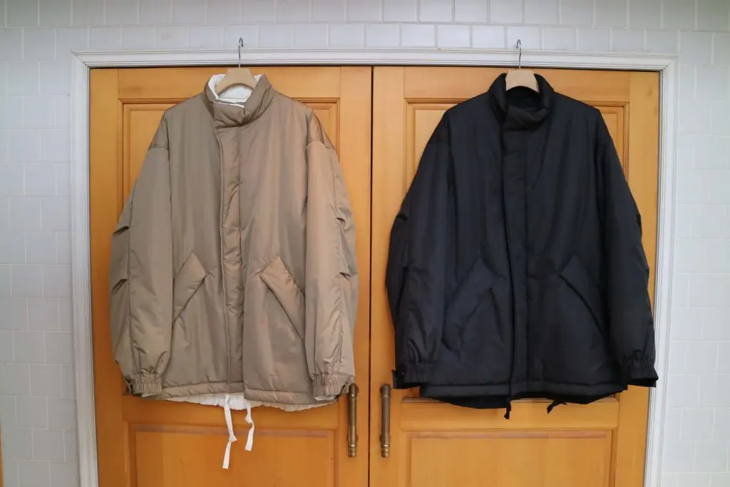 stein Fleece Gabardine Reversible Jacket - アウター