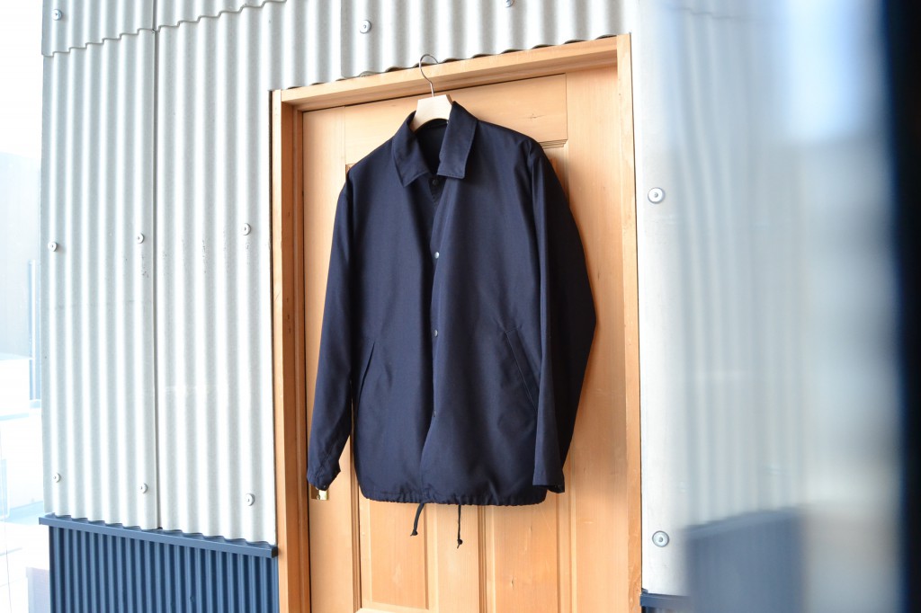 COMOLI コモリ COTTON NYLON COACH JACKET