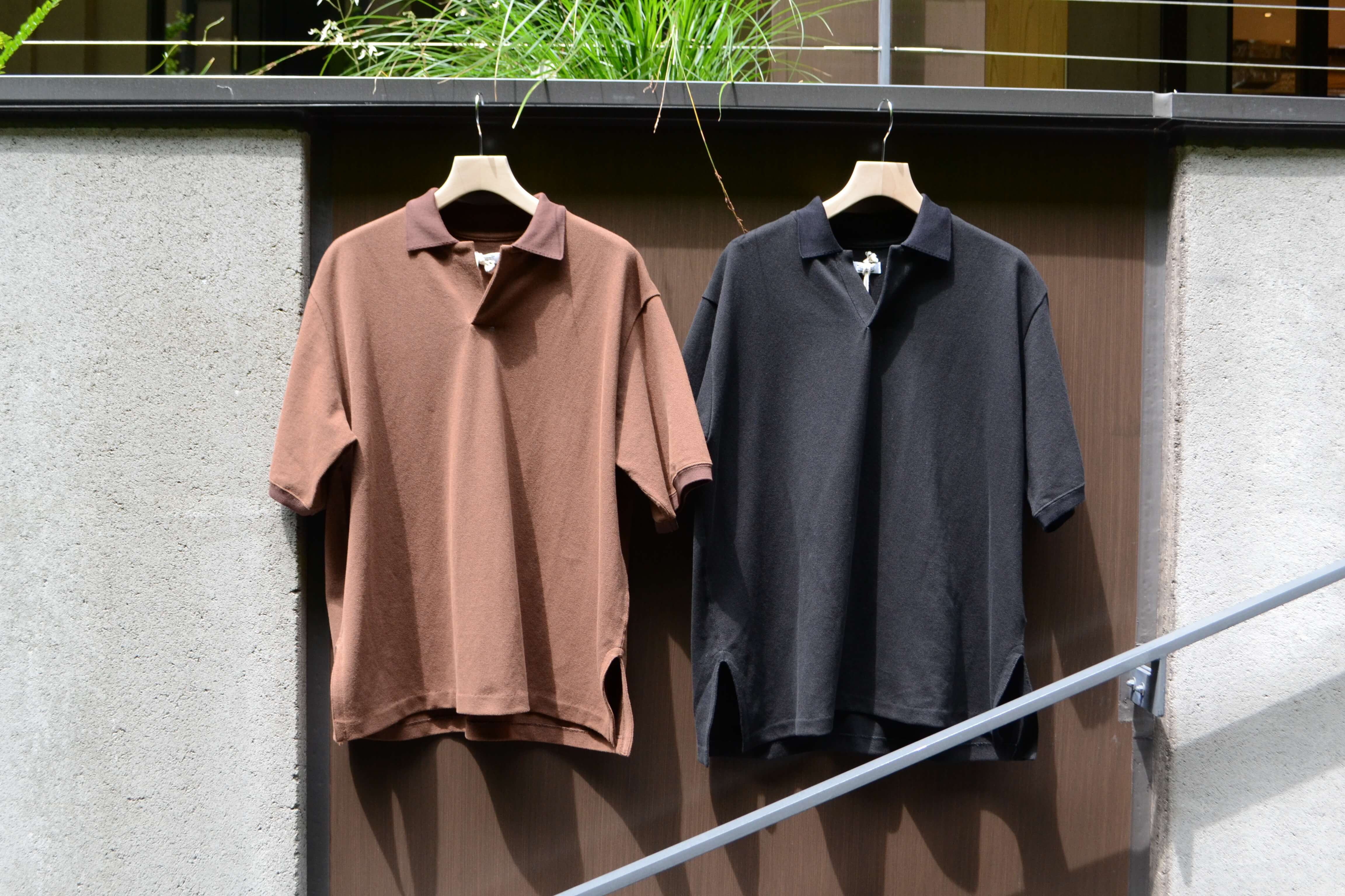 デザイン 21SS MAATEE&SONS SKIPPER 和紙鹿子ポロ nNHvh-m58629832075