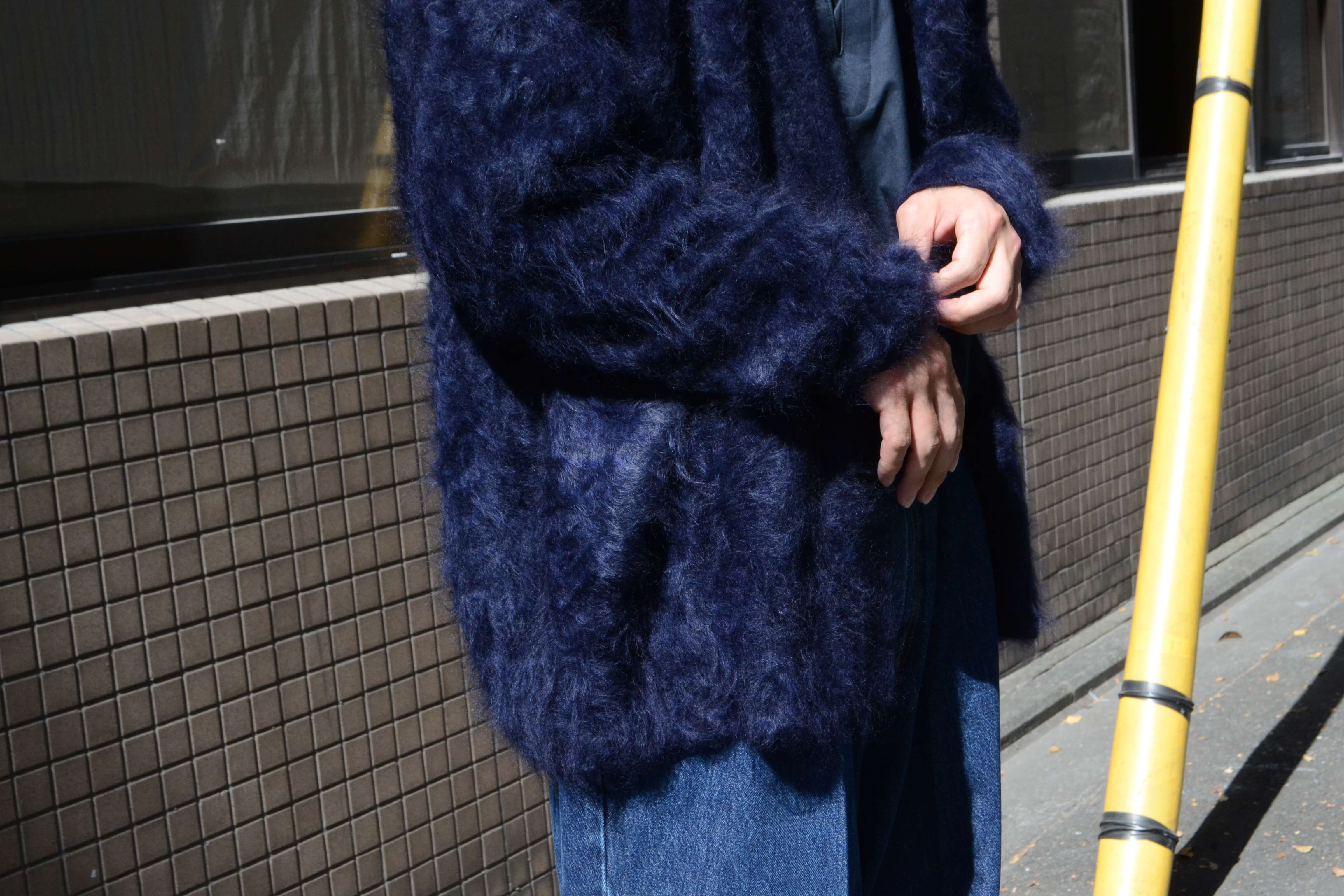 MAATEE\u0026SONS カシミヤシャギーカーディガン ブルー SIZE3こちらで購入後5回ほど着用