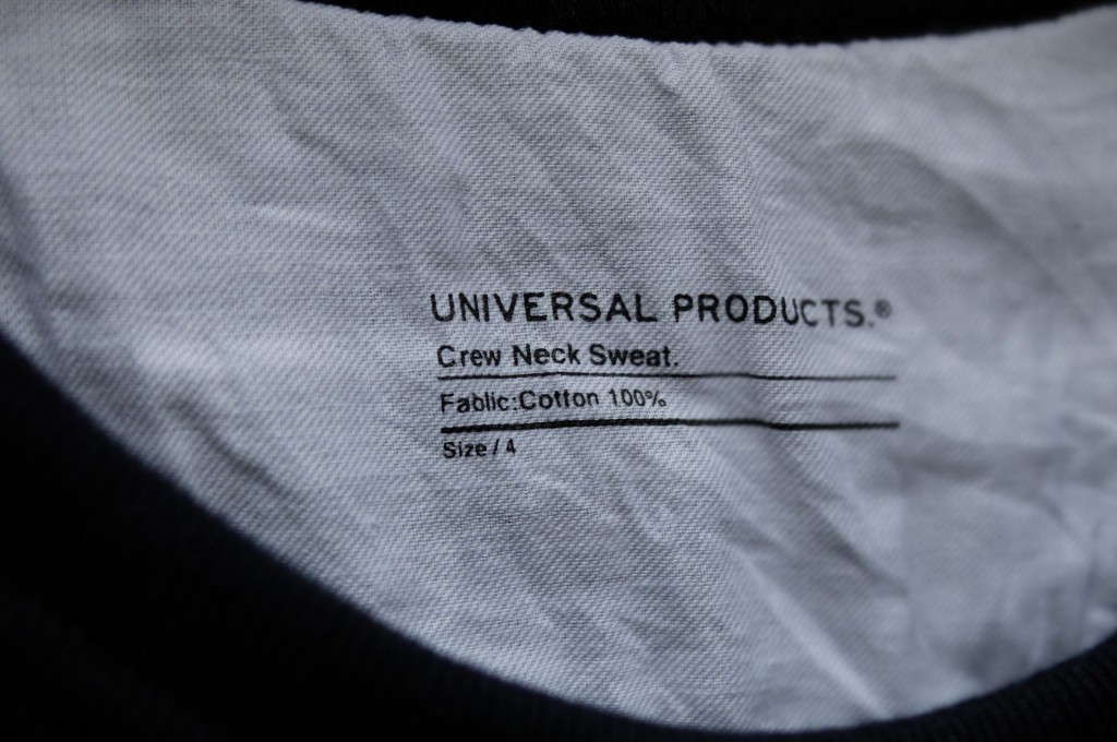 UNIVERSAL PRODUCTS Sweat shirt3