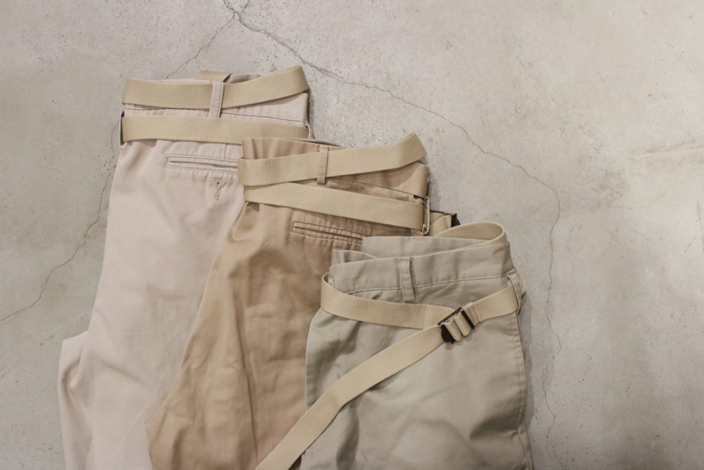 MAISON EUREKA “VINTAGE REWORK CHINOS”