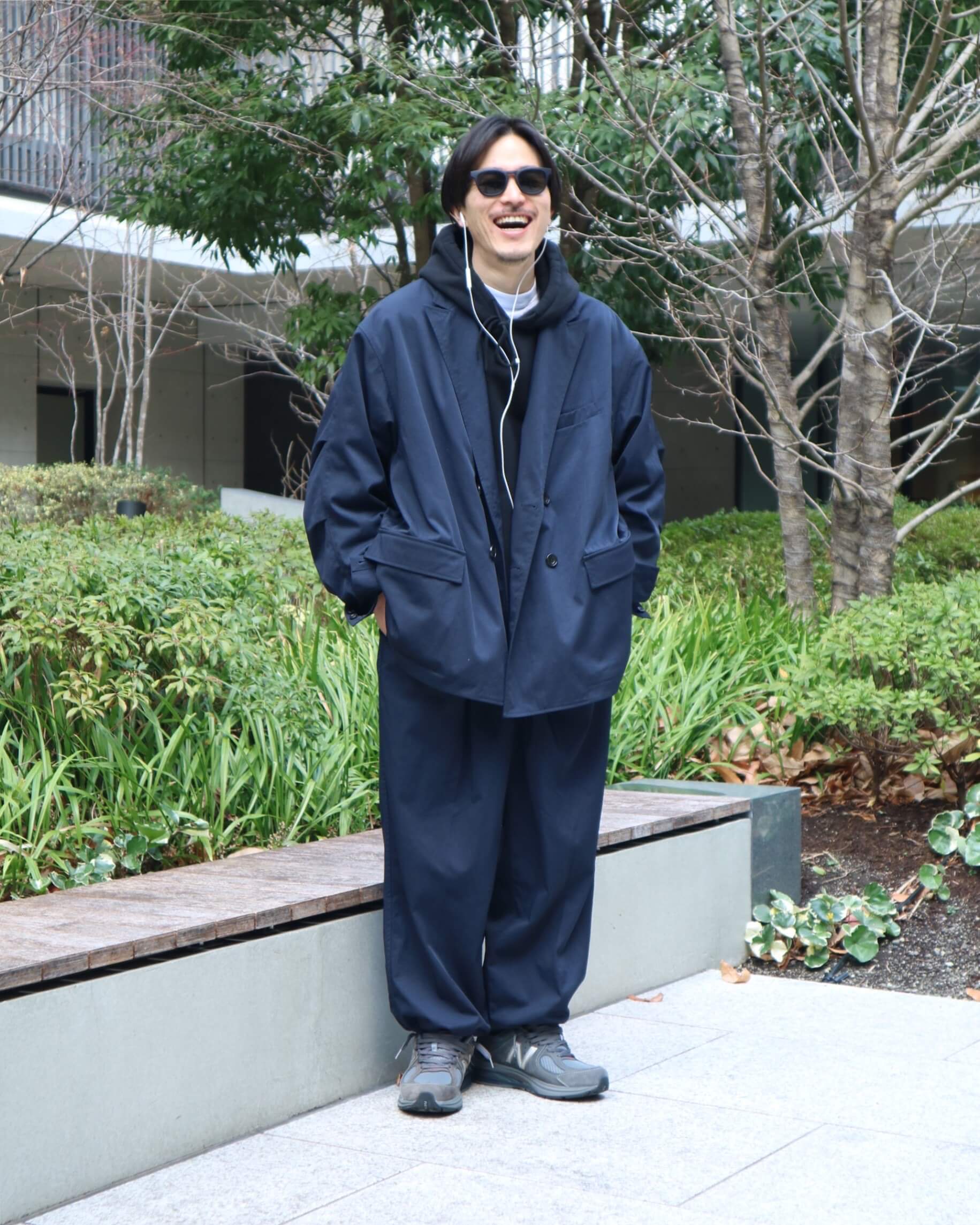 TECHTWEEDHUNTEDaiwapier39 ツイード　ジャケット　パンツ　セットアップ